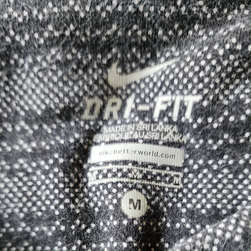 Nike Dry Fit Women's Black & Grey Legend Leggings Size: Medium - Picture 6 of 6